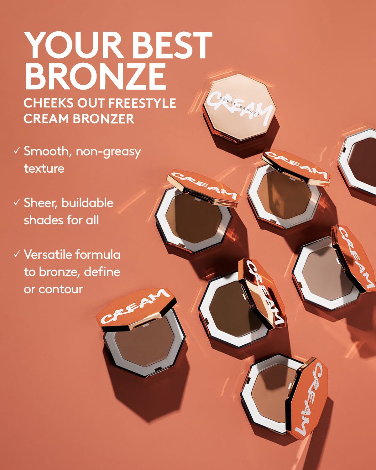 Cheeks Out Freestyle Cream Bronzer ?? Toffee Tease - Image 3