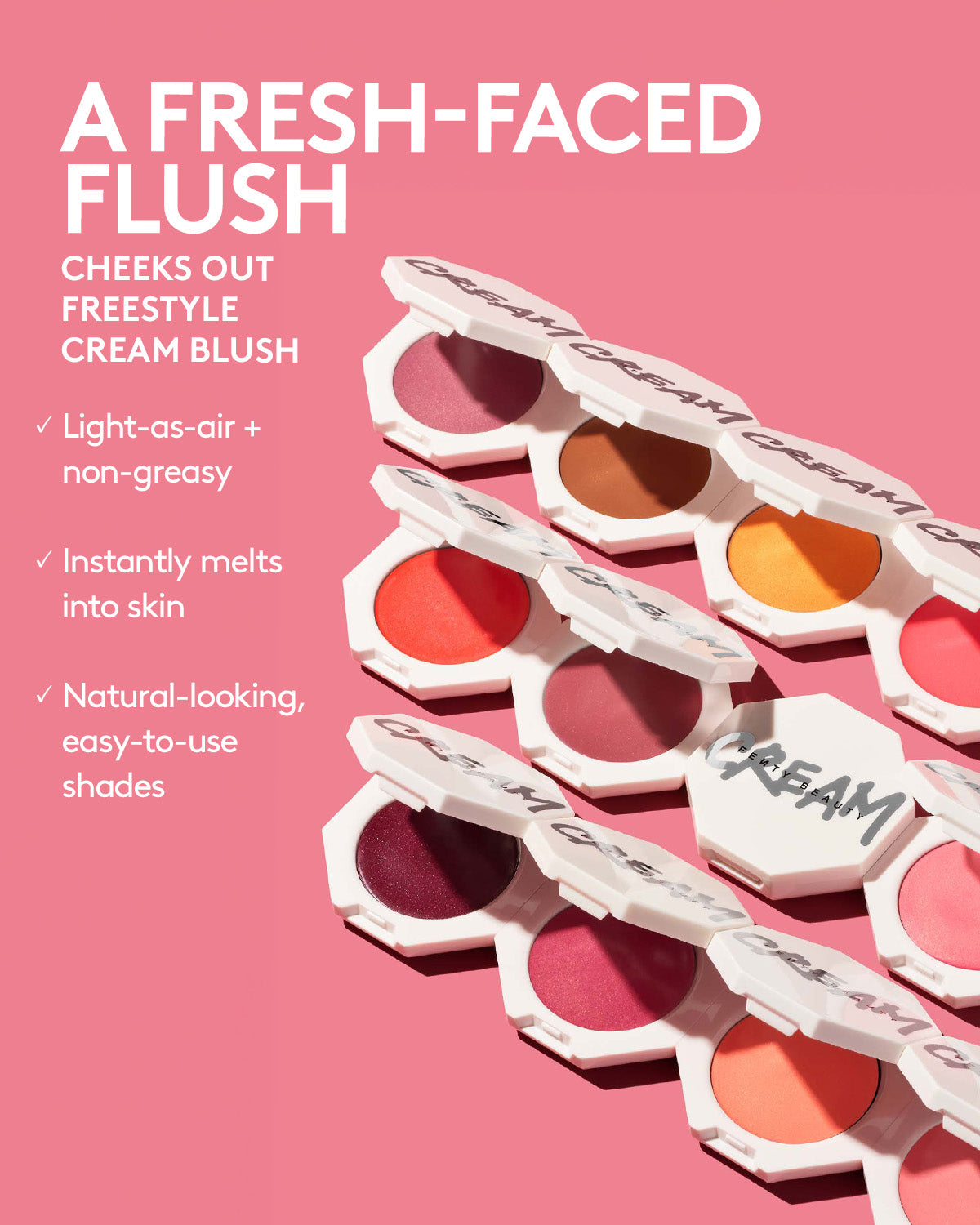 Cheeks Out Freestyle Cream Blush ?? Strawberry Drip - Image 3