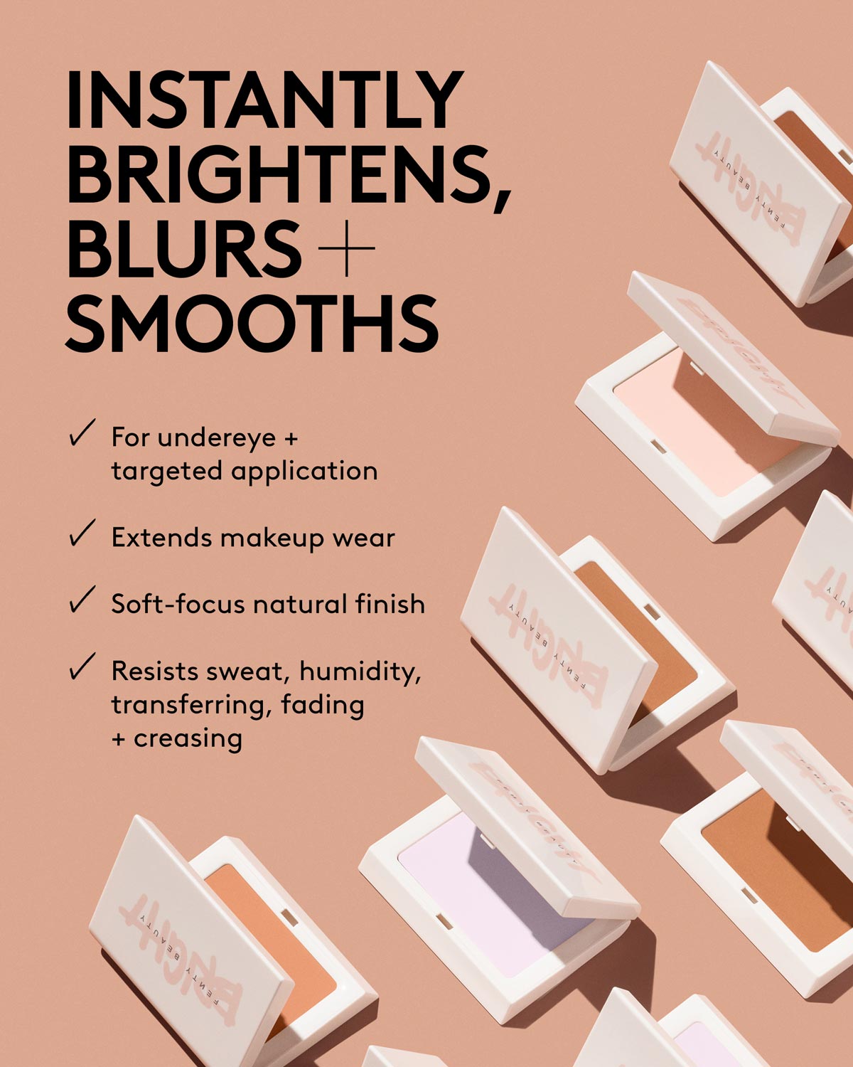 Bright Fix Instant Brightening + Blurring Powder ?? Pumpkin - Image 4