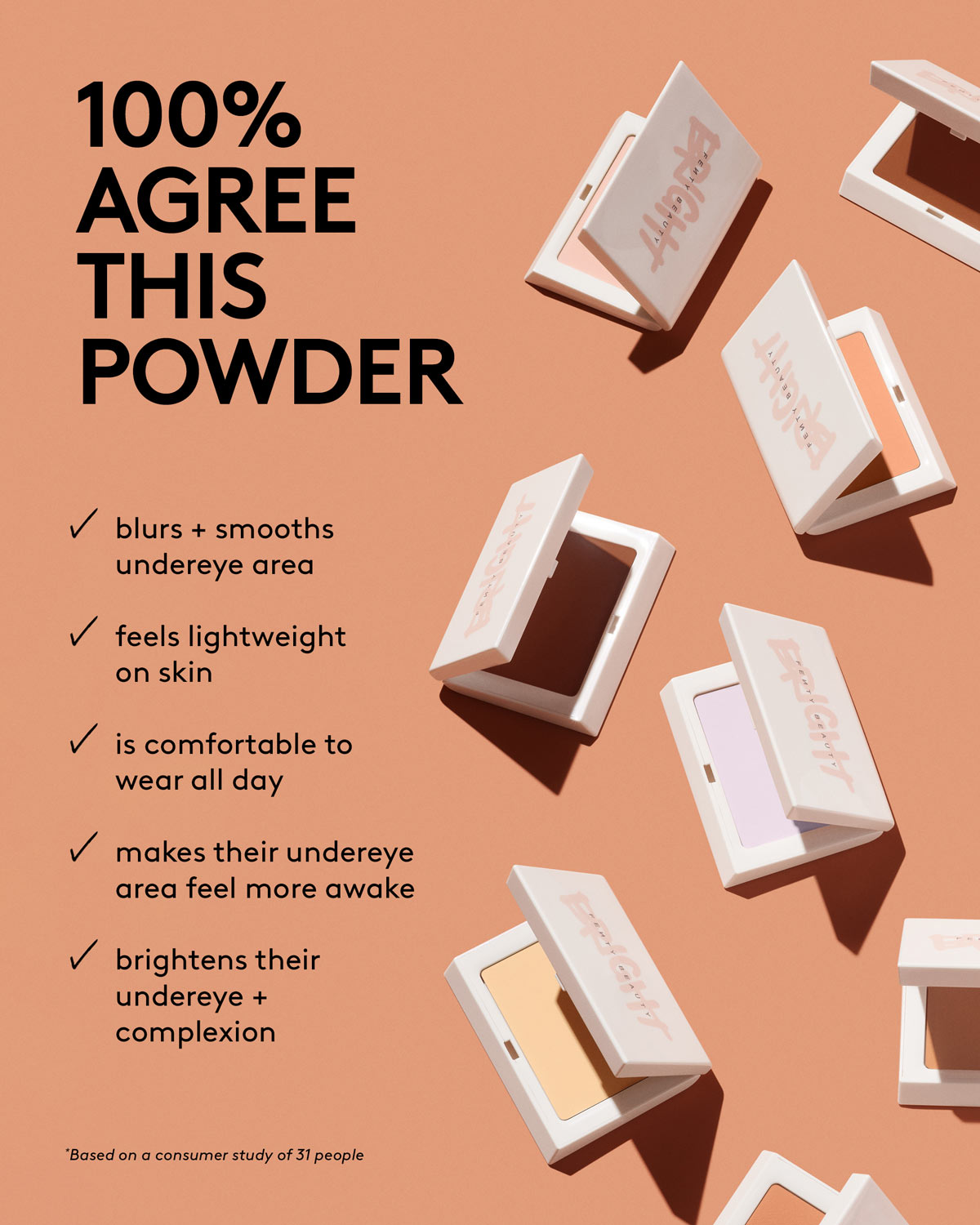 Bright Fix Instant Brightening + Blurring Powder ?? Pumpkin - Image 7
