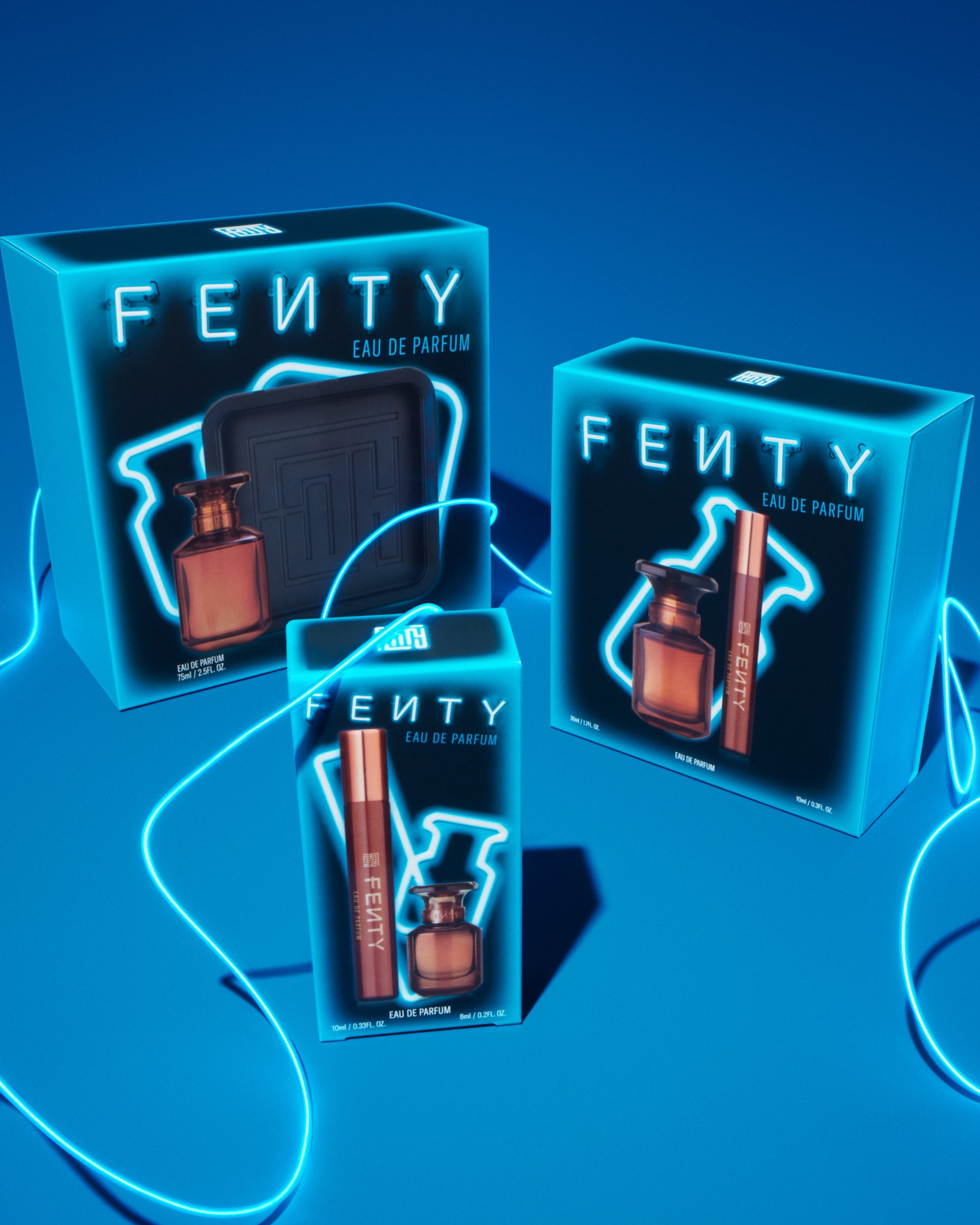 Fenty Eau de Parfum 75ML + Decorative Logo Tray - Image 2
