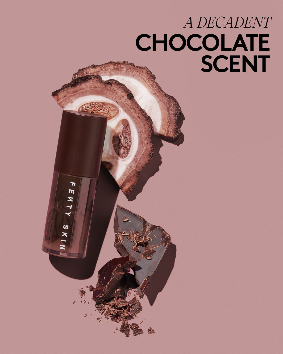 Fenty Treatz Hydrating + Strengthening Lip Oil ?? Cacao - Image 7